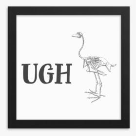 Ugh Framed Poster"  Srcset="data - Greater Rhea, HD Png Download, Free Download